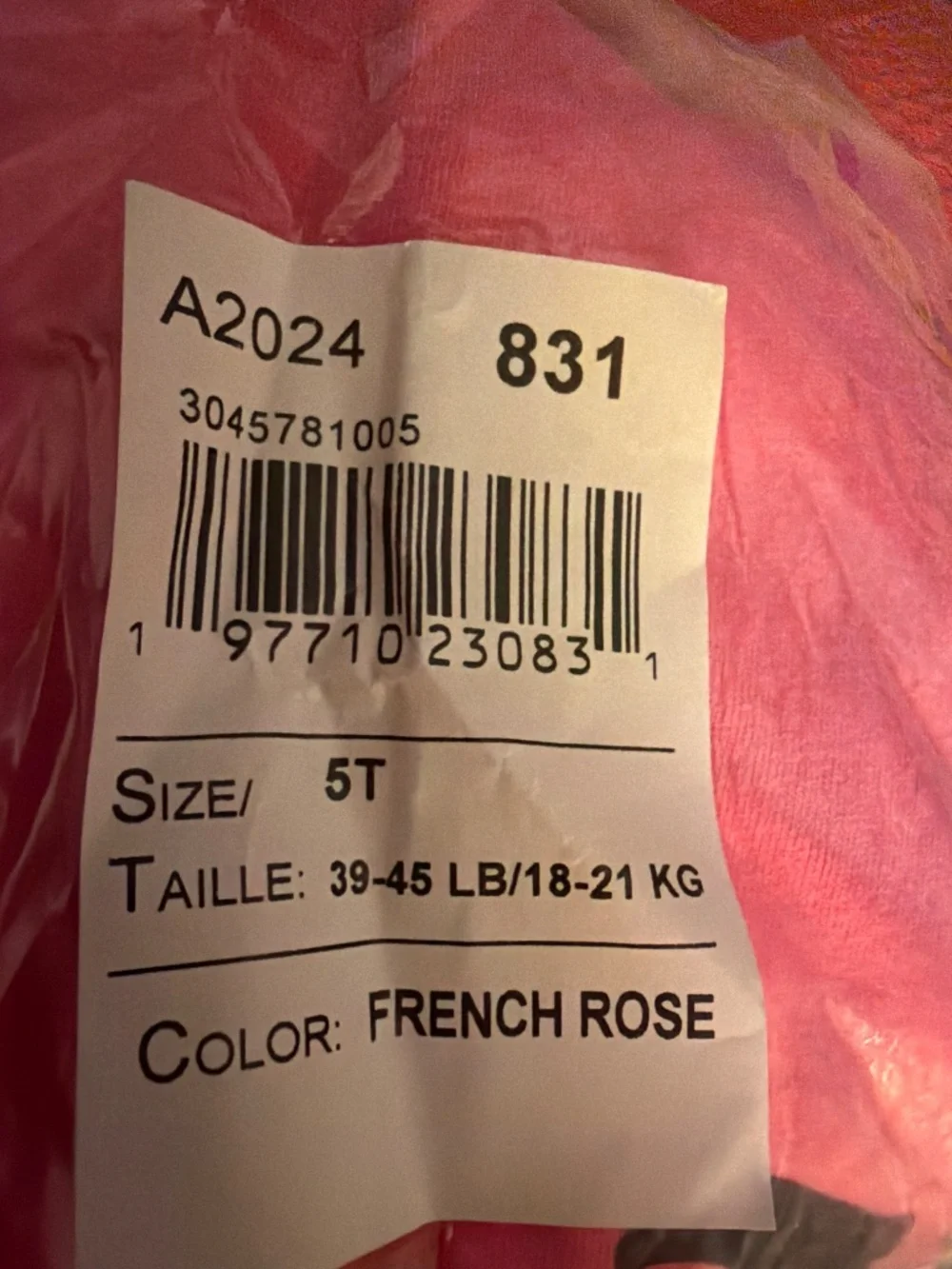 The Children’s Place Toddler Girls Pink Graphic T-Shirt Size 5T NWT